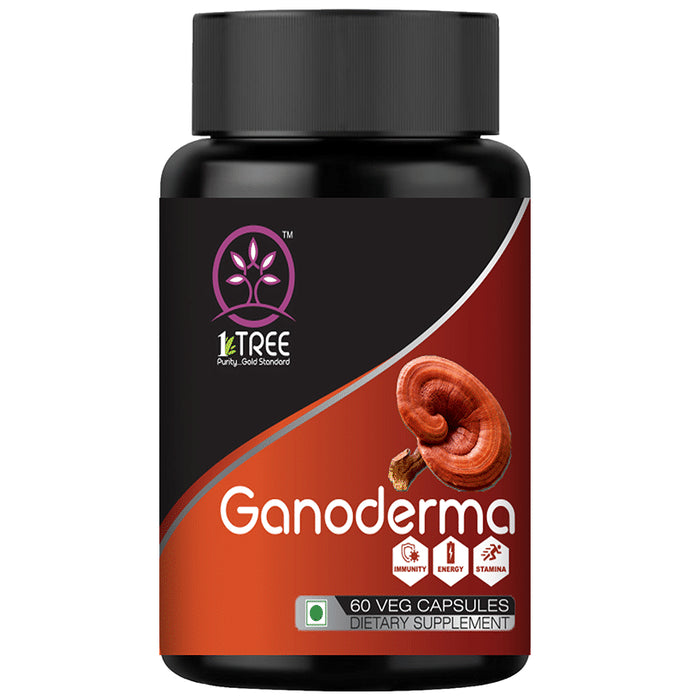 1 Tree Ganoderma Veg Capsule
bottle of 60 vegicaps
