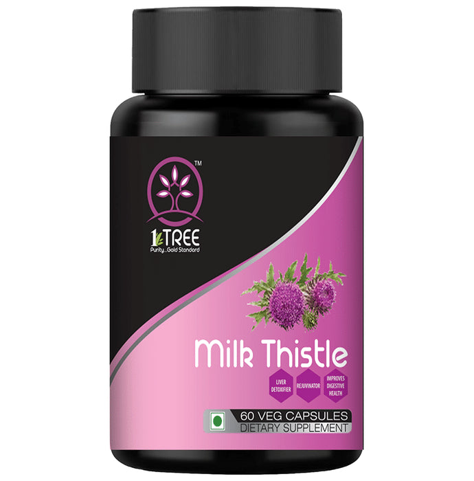 1 Tree Milk Thistle Veg Capsule
bottle of 60 vegicaps