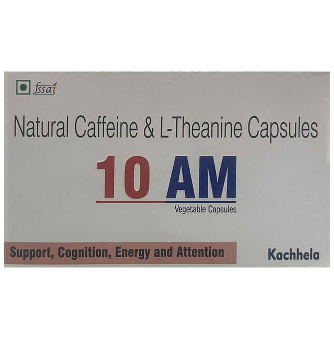 10 AM Vegetable Capsule
strip of 10 vegicaps