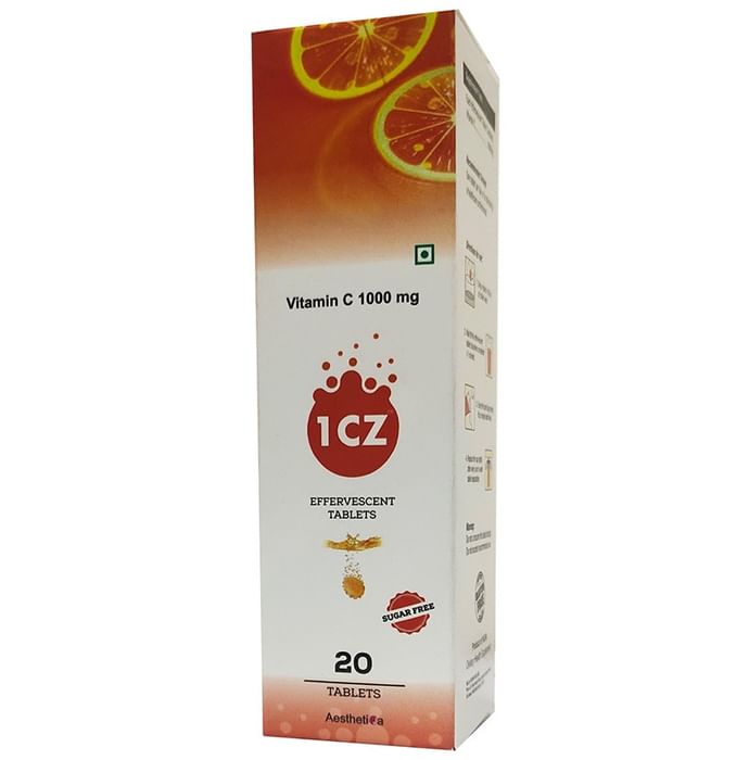 1CZ Sugar Free Effervescent Tablet
strip of 20 Effervescent Tablet