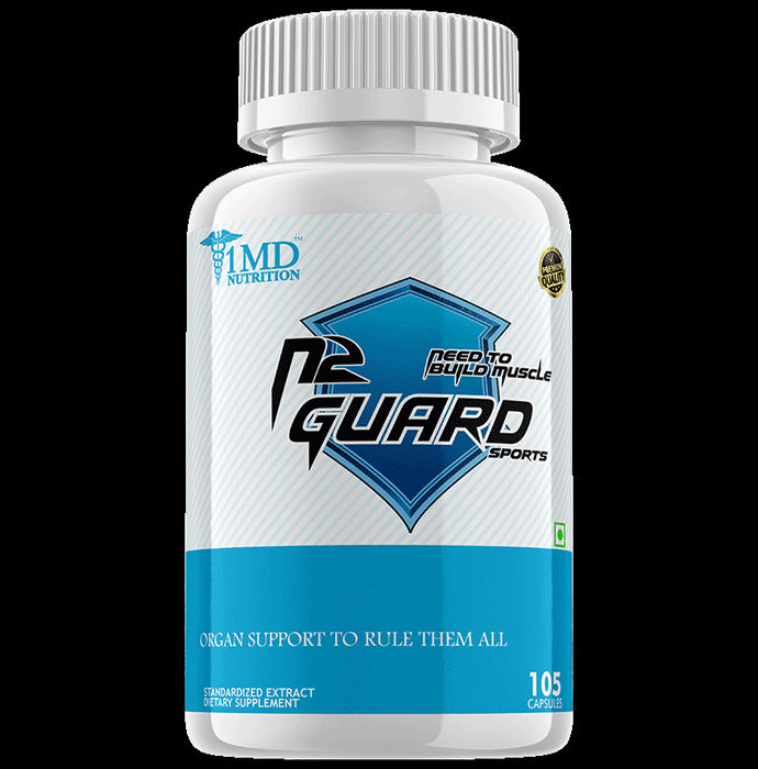 1MD Nutrition N2 Guard Sports Capsule
bottle of 105 capsules