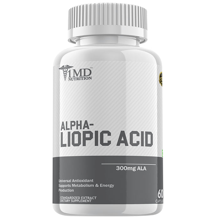1MD Nutrition Alpha-Lipoic Acid Capsule
bottle of 60 capsules