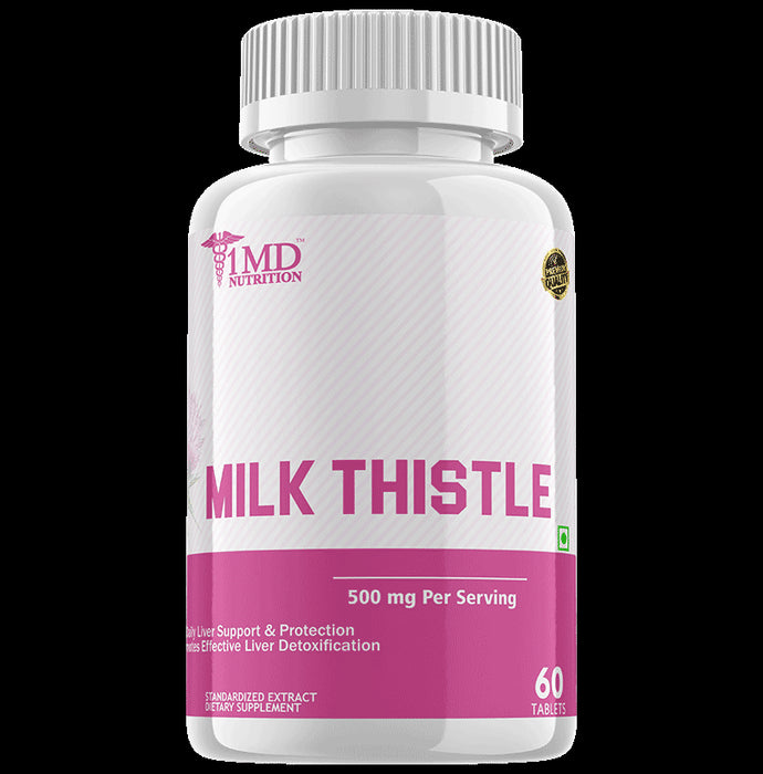 1MD Nutrition Milk Thistle Tablet
bottle of 60 tablets
