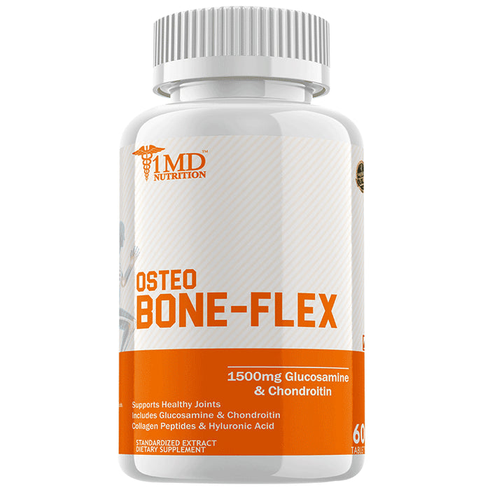 1MD Nutrition Osteo Bone-Flex Tablet
bottle of 60 tablets