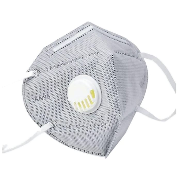 1Mile Grey N95 5 Layer Mask with Respirator
box of 1 Mask