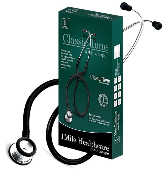 1Mile Healthcare Classic-Tone Stethoscope
box of 1 Unit