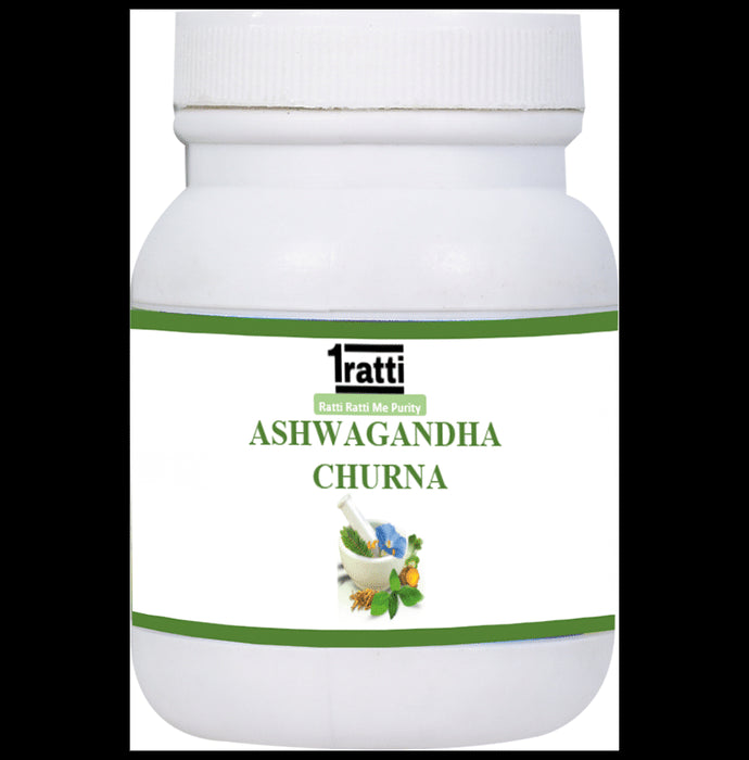1ratti Ashwagandha Churna
bottle of 100 gm Churna