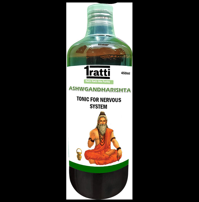 1ratti Ashwgandharishta (450ml Each)
combo pack of 2 bottles