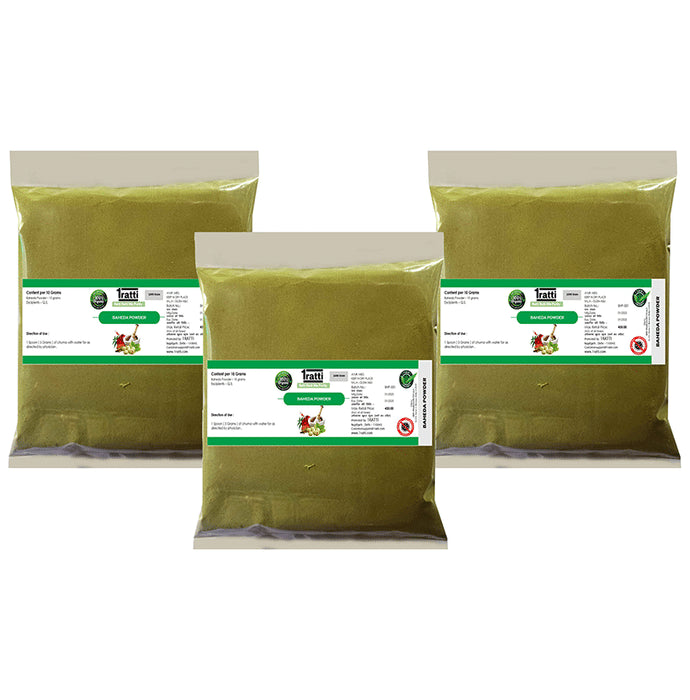1ratti Baheda Powder (1000gm Each)
combo pack of 3 Packs
