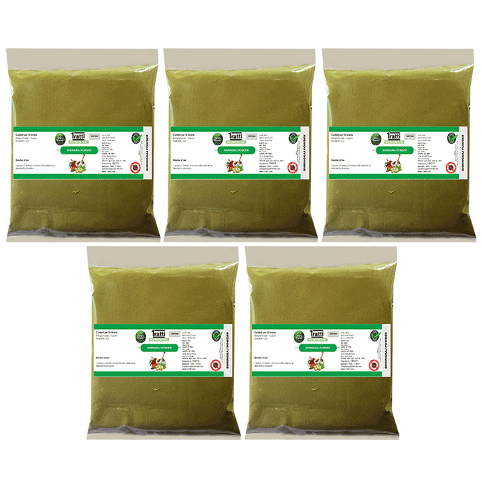1ratti Bhringraj Powder (1000gm Each)
combo pack of 5 Packs