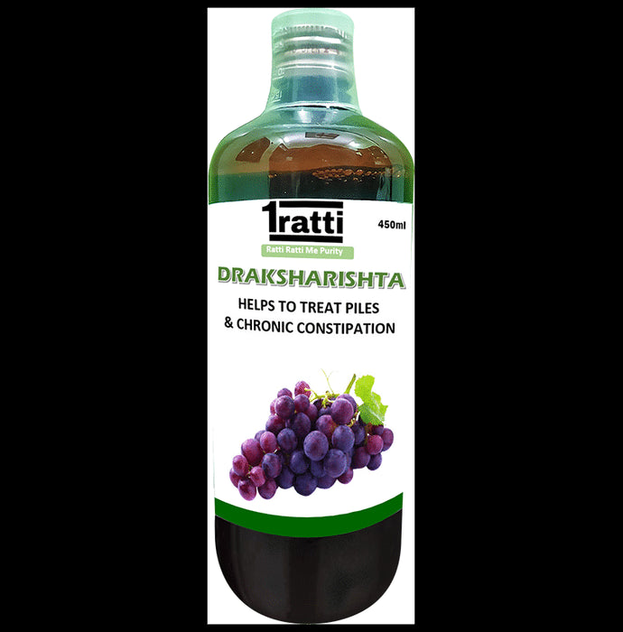 1ratti Draksharishta (450ml Each)
combo pack of 2 bottles