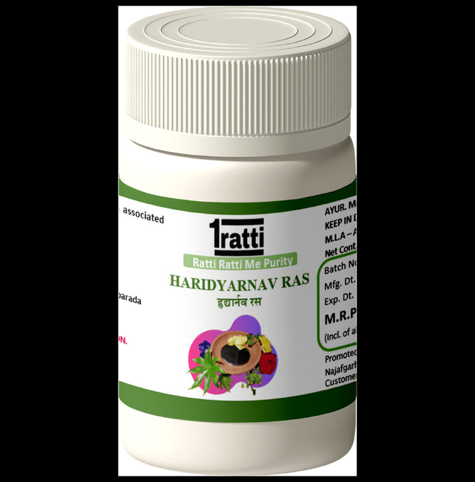 1ratti Haridyarnav Ras Tablet (60 Each)
combo pack of 2 bottles