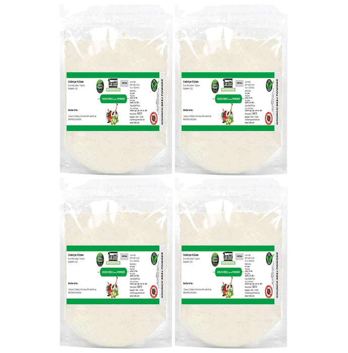 1ratti Kounch Beej (Safed) Powder (1000gm Each)
combo pack of 4 Packs