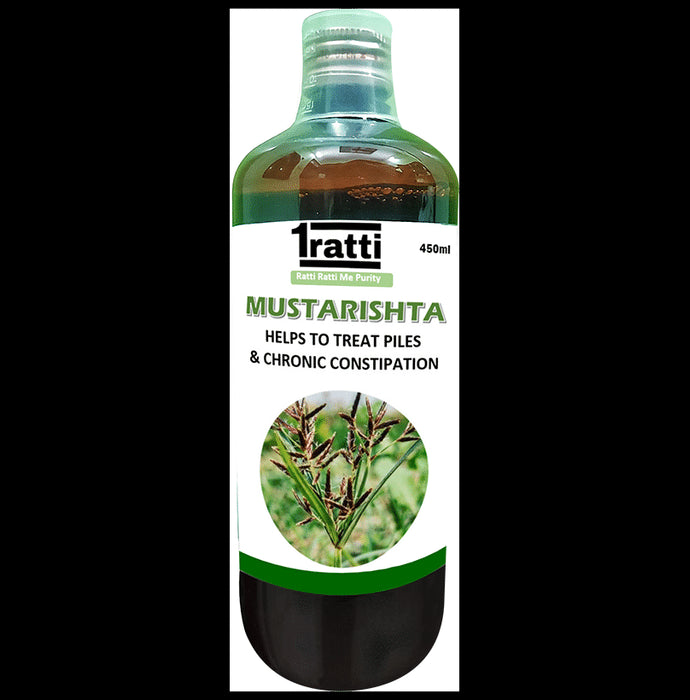 1ratti Mustarishta (450ml Each)
combo pack of 2 bottles