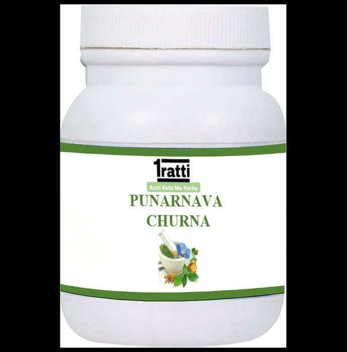 1ratti Punarnava Churna
bottle of 100 gm Churna