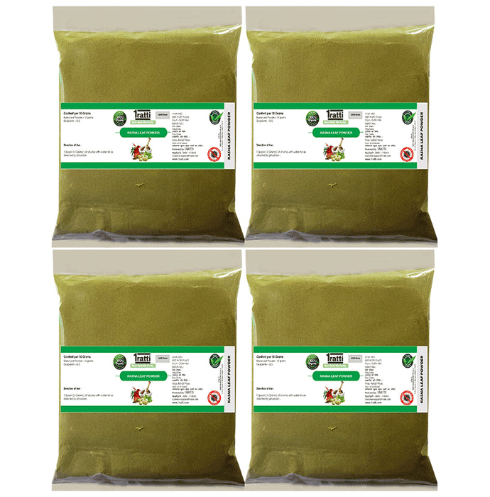 1ratti Rasna Leaf Powder (1000gm Each)
combo pack of 4 Packs