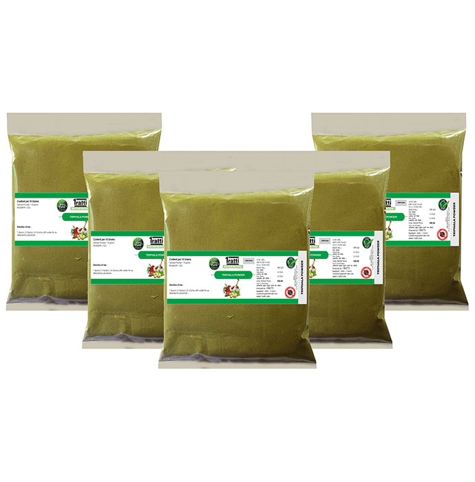 1ratti Triphala Powder (1000gm Each)
combo pack of 5 Packs