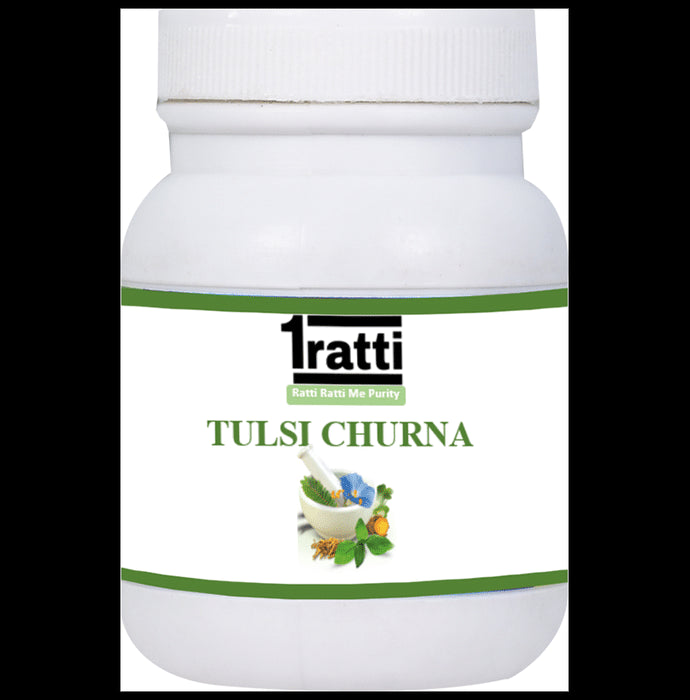 1ratti Tulsi Churna
jar of 100 gm Churna
