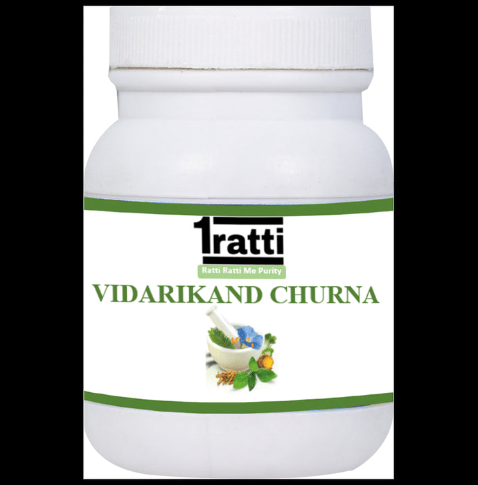 1ratti Vidarikand Churna
bottle of 100 gm Churna