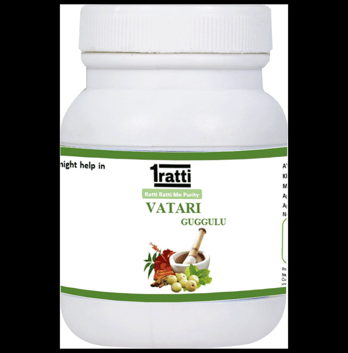 1ratti Vatari Guggulu
bottle of 250 tablets