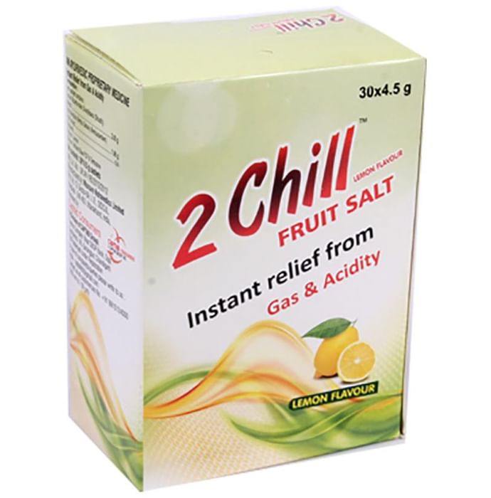 2 Chill Fruit Salt Lemon
packet of 4.5 gm Sachet