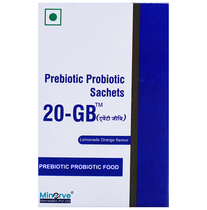 20-GB Sachet Lemonade Orange
sachet of 1.7 gm Powder