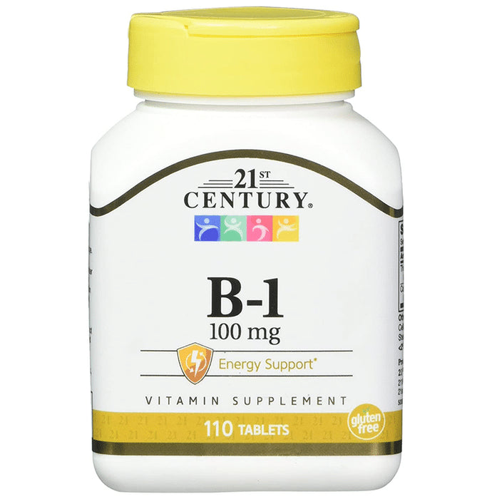 21st Century B-1 100mg Tablet
bottle of 110 tablets