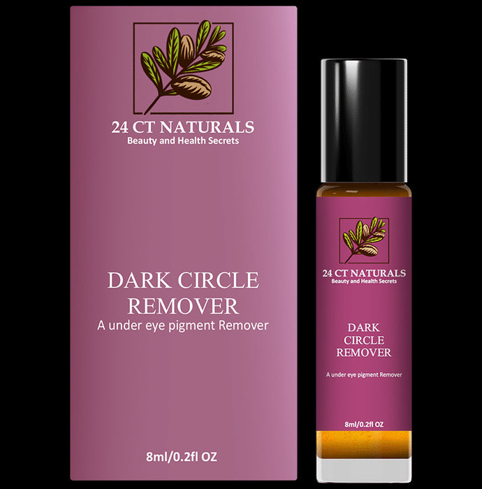 24 CT Naturals Dark Circle Remover Oil
bottle of 8 ml Oil