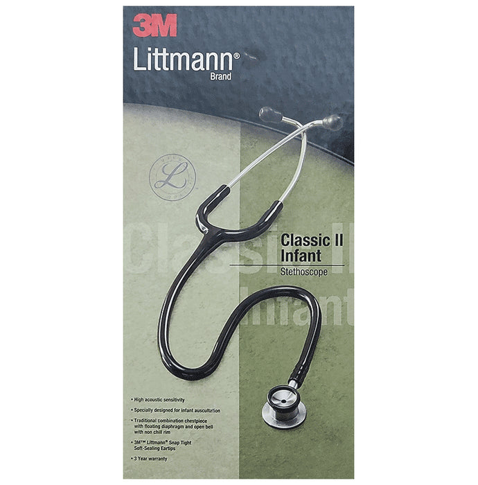 3M Littmann 2114 Classic II Infant Black
box of 1 Device