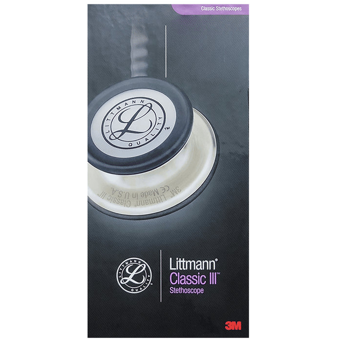 3M Littmann 5870 Classic III™ Stethoscope Black
box of 1 Box
