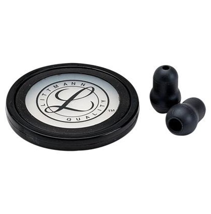 3M Littmann Stethoscope Spare Parts Kit, Master Cardiology , Black, 40011
box of 1 Unit