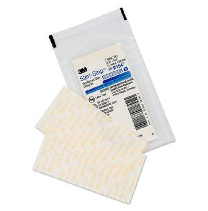3M Steri-Strip Reinforced Adhesive Skin Closures R1547
box of 50 strips