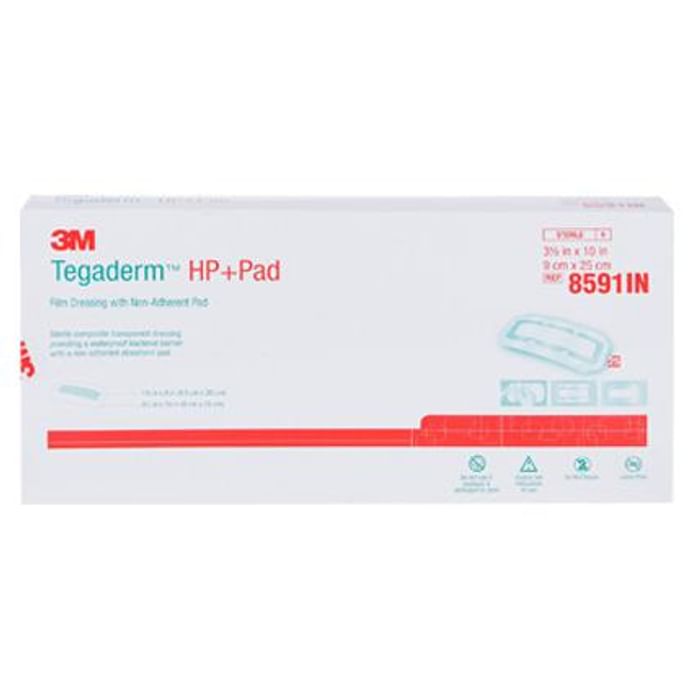 3M Tegaderm HP+ Pad 8591IN
packet of 1 Pad for Dressing
