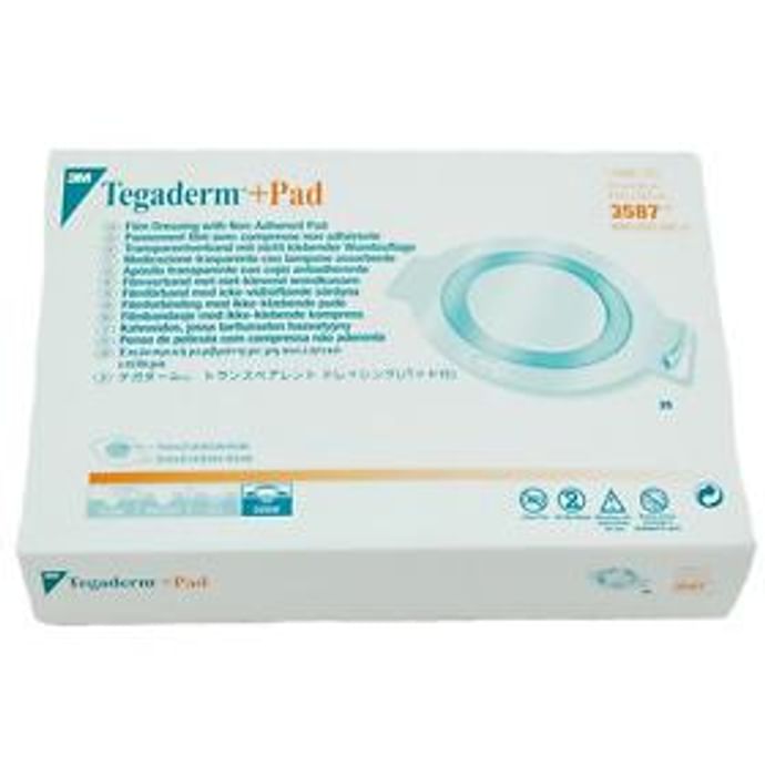 3M Tegaderm+ Pad 3587
packet of 25 pad for dressing