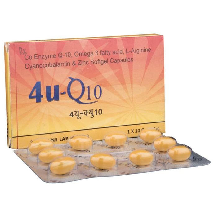 4U Q10 Capsule
strip of 10 capsules