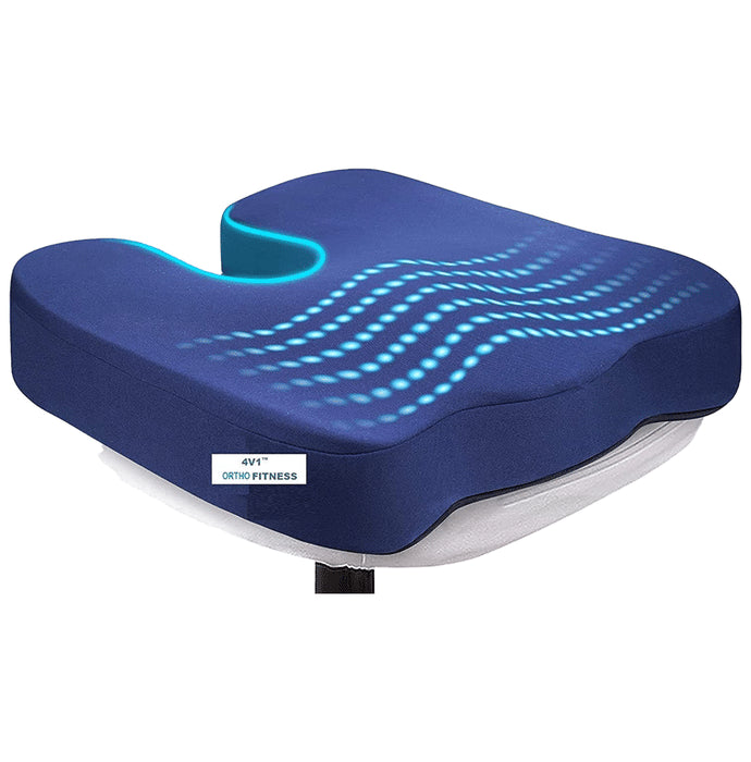 4V1 CX 8 Coccyx Orthopedic Seat Cushion Standard Blue
box of 1 Cushion