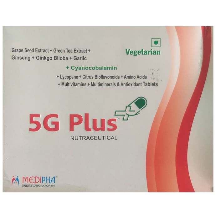 5G Plus + Tablet
strip of 15 tablets