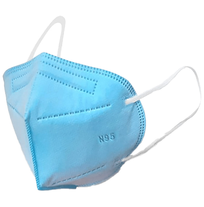 7 Shield 5 Layered N 95 Mask Blue
packet of 5 masks