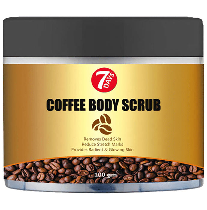 7Days Coffee Body Scrub
jar of 100 gm Scrub