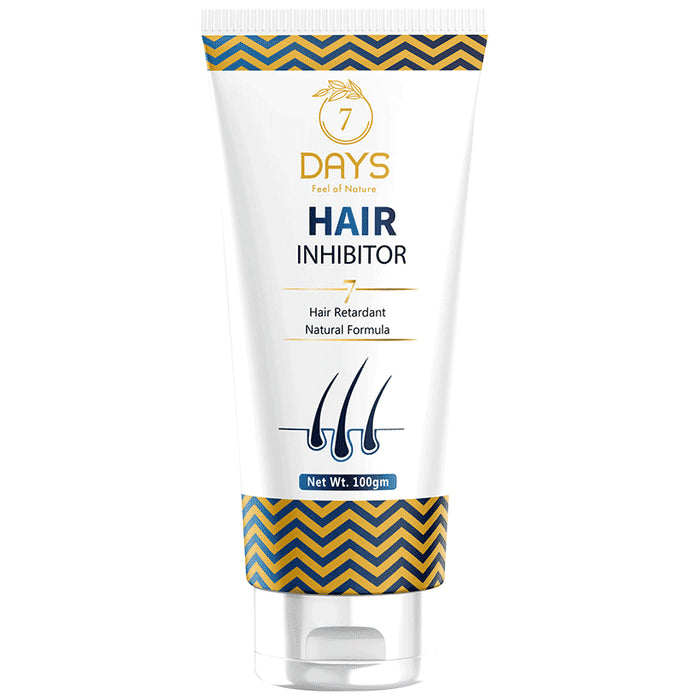 7Days Hair Inhibitor Hair Retardant Natural Formula Cream
tube of 100 gm Cream