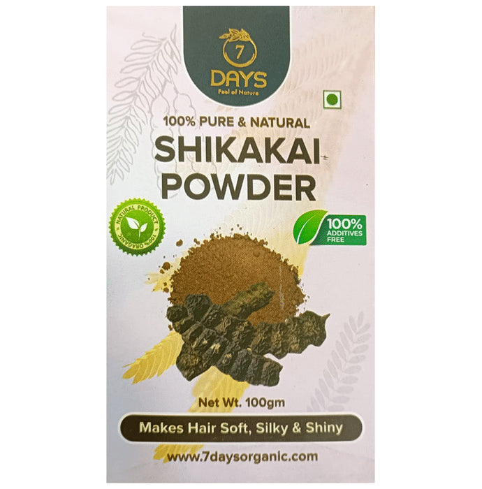 7Days Shikakai Powder
packet of 100 gm Powder
