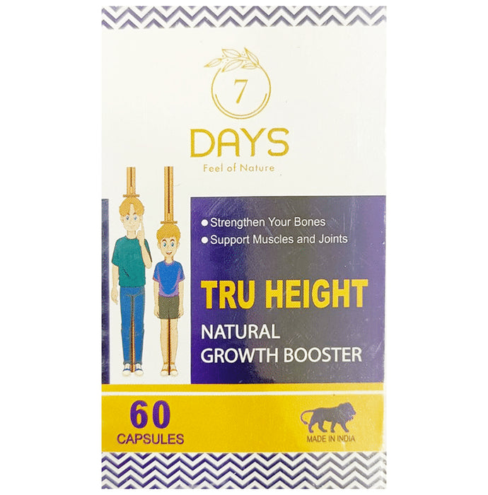 7Days Tru Height Capsule
bottle of 60 capsules