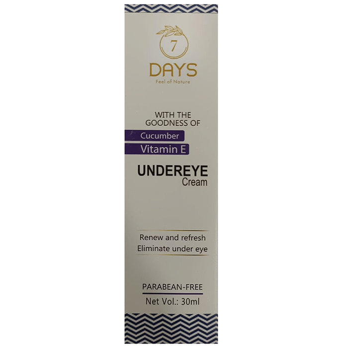 7Days Under Eye Cream
tube of 30 ml Cream