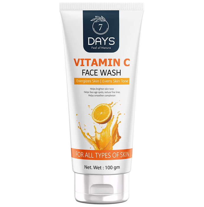 7Days Vitamin C Face Wash
tube of 100 gm Face Wash
