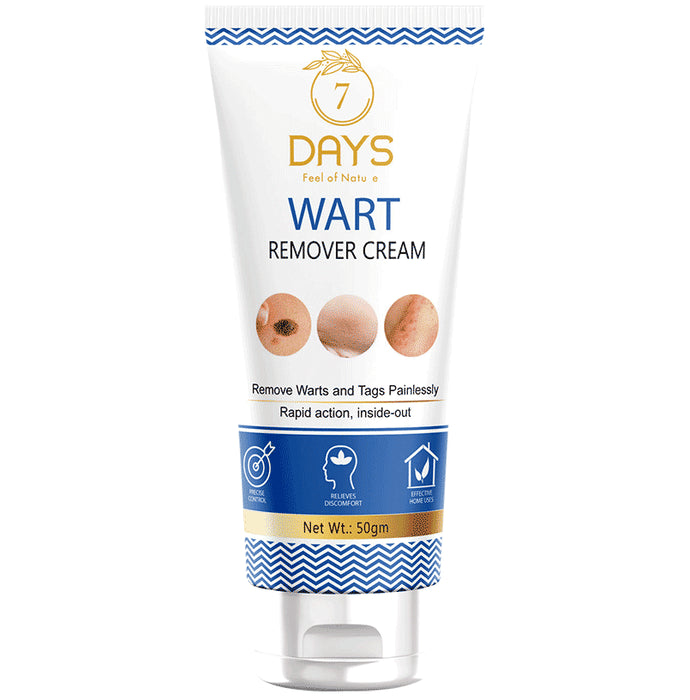 7Days Wart Remover Cream
tube of 50 gm Cream