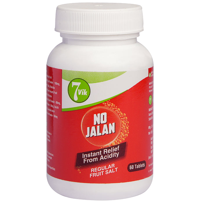 7vik No Jalan Tablet
bottle of 60 tablets