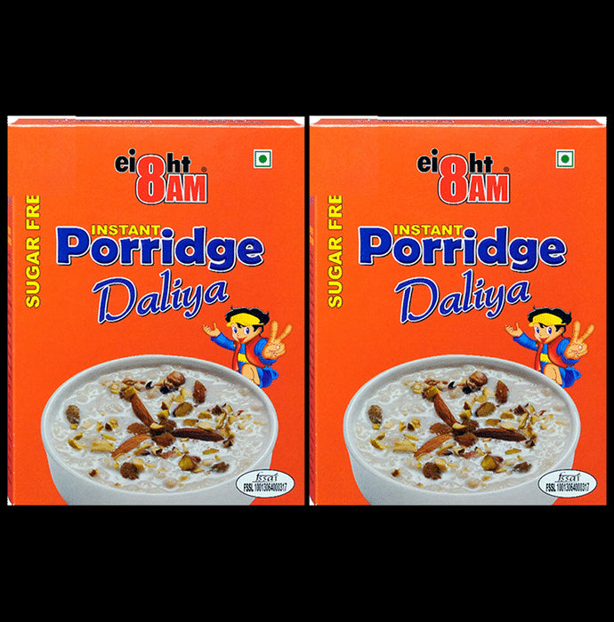 8AM Instant Porridge Daliya (200gm Each) Sugar Free
combo pack of 2 Packs