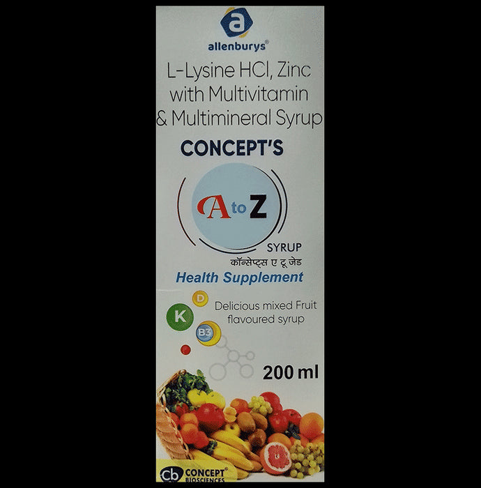 A to Z Syrup Delicious Mixed Fruit
bottle of 200 ml Syrup