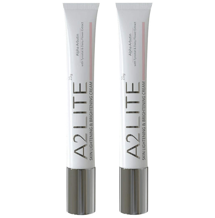 A2 Lite Skin Lightening & Brightening Cream (20gm Each)
combo pack of 2 Tubes