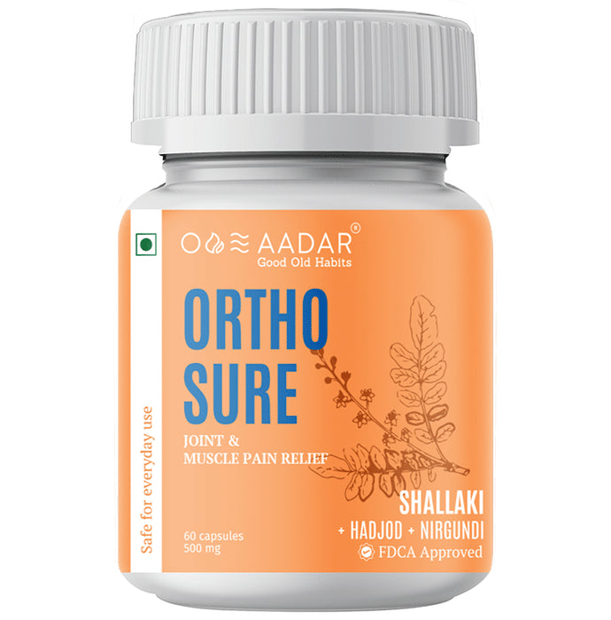 Aadar Ortho Sure Capsule
bottle of 60 capsules